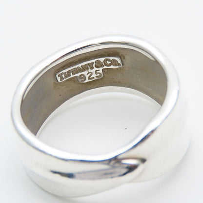 Tiffany & Co Ring Leaf 925 Sterling Silver — view 5
