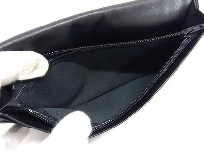 Balenciaga Wallet BB Logo Black Leather Bifold — view 5