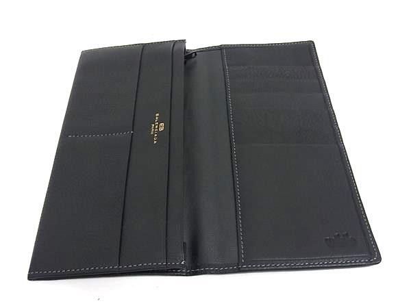 Balenciaga Wallet BB Logo Black Leather Bifold — view 3