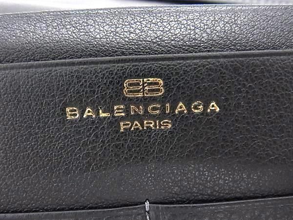 Balenciaga Wallet BB Logo Black Leather Bifold — view 6