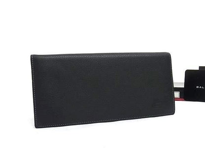 Balenciaga Wallet BB Logo Black Leather Bifold