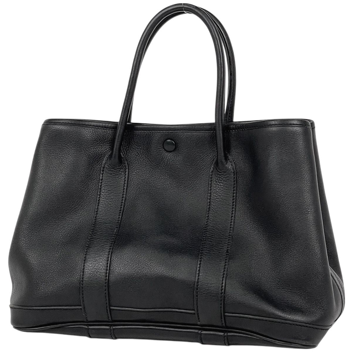 Hermes Garden Party TPM Tote Veau Swift Black