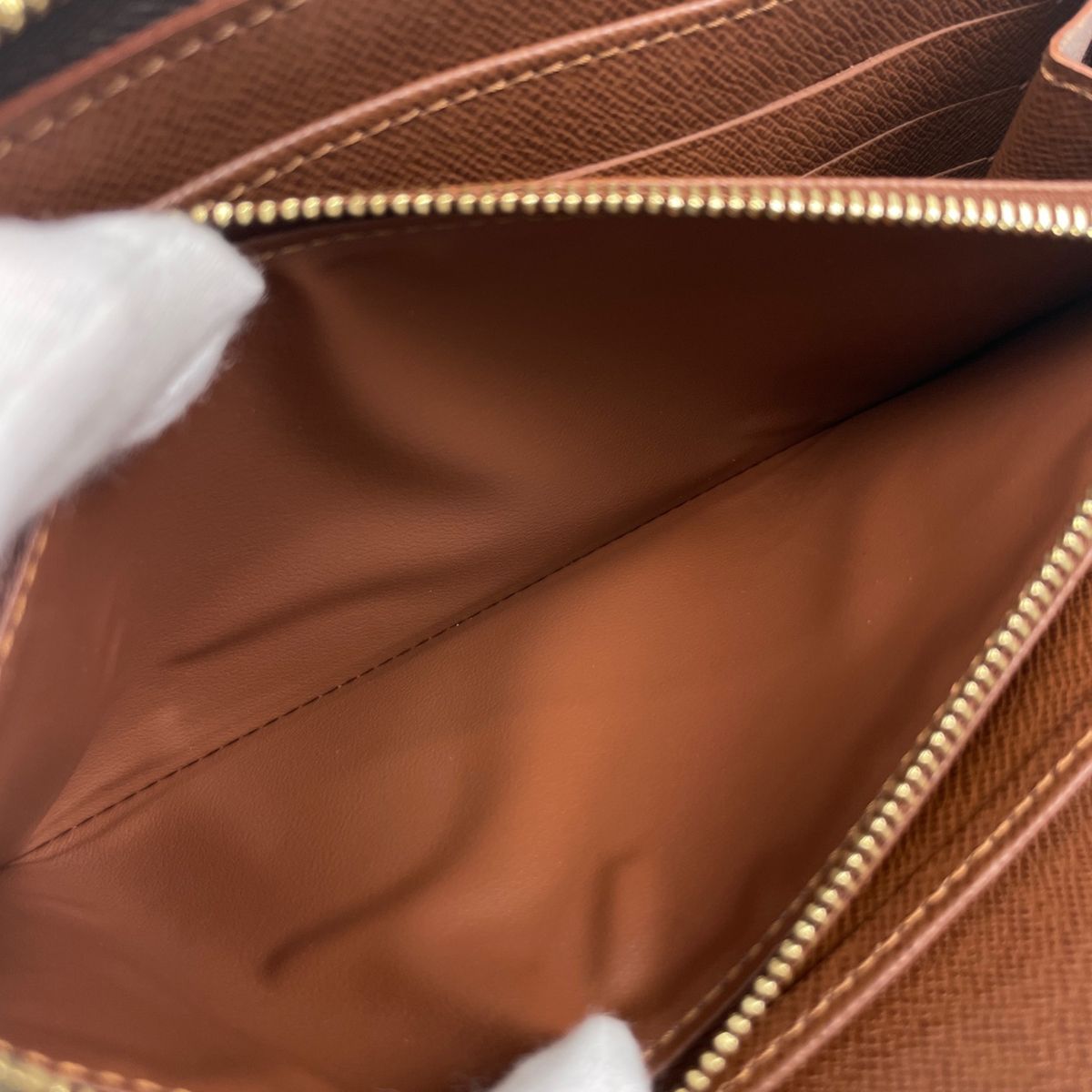 Louis Vuitton Zippy Organizer Round Zip Wallet Monogram Brown — view 7
