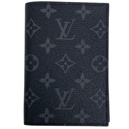 Louis Vuitton Couverture Passport NM Holder Monogram Eclipse Noir