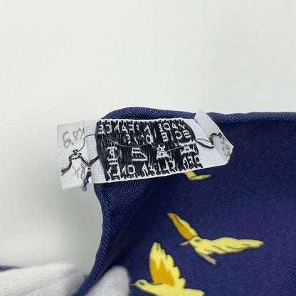 Hermes Carre 90 L'atlantide Atlantis Scarf Silk Navy Multicolor — view 3