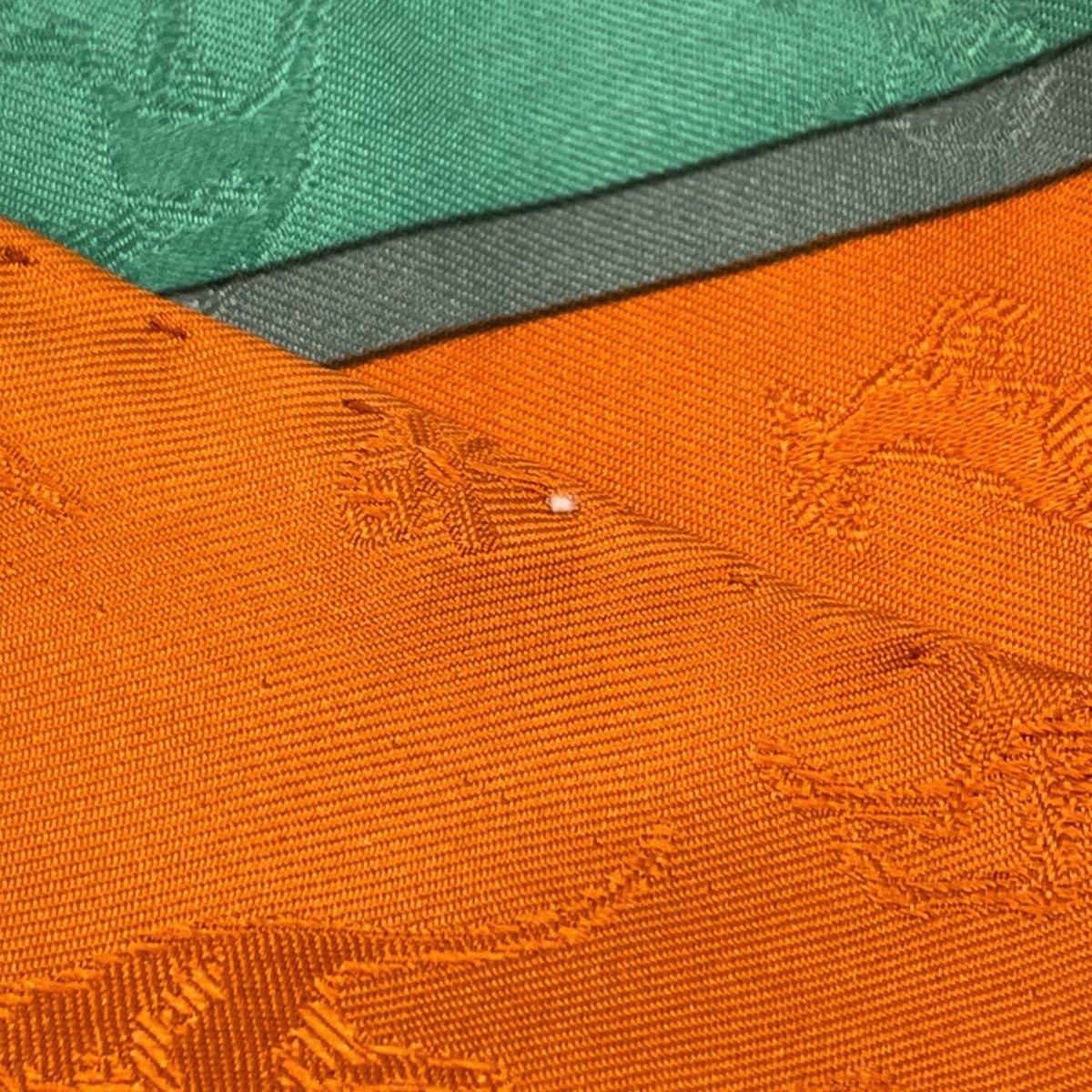 Hermes Carre 90 le Geographe Geographer Scarf Silk Orange — view 4