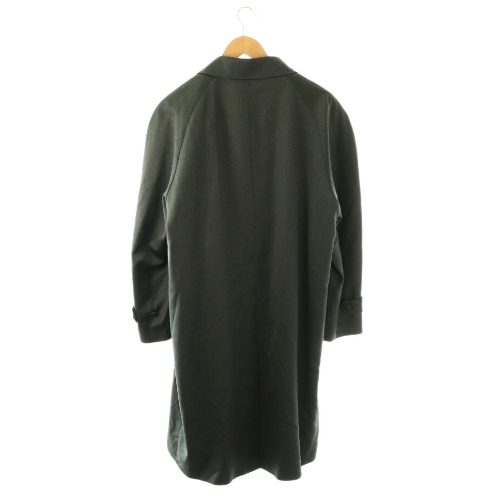 Saint Laurent Yves Color Coat Outer with Liner Silk Blend Gray CX — view 2