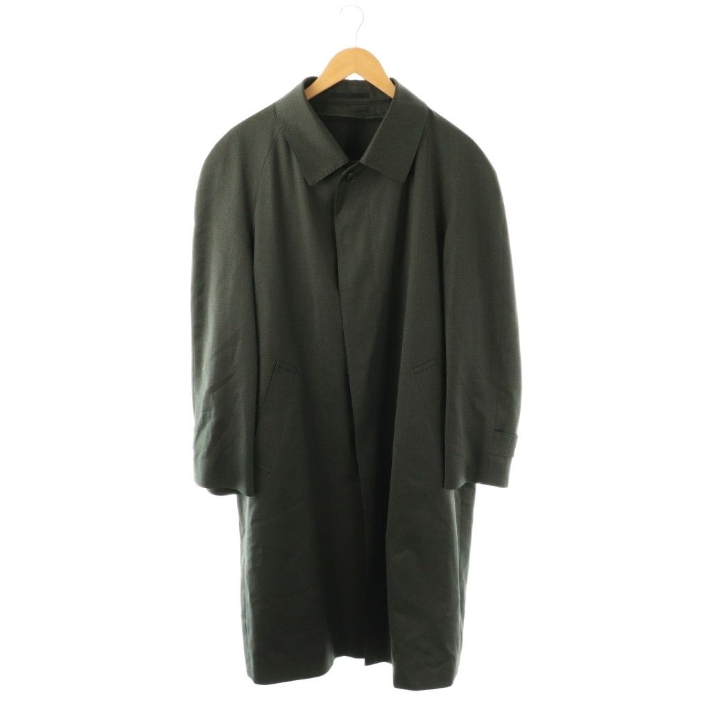 Saint Laurent Yves Color Coat Outer with Liner Silk Blend Gray CX