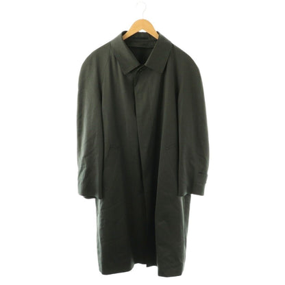 Saint Laurent Yves Color Coat Outer with Liner Silk Blend Gray CX