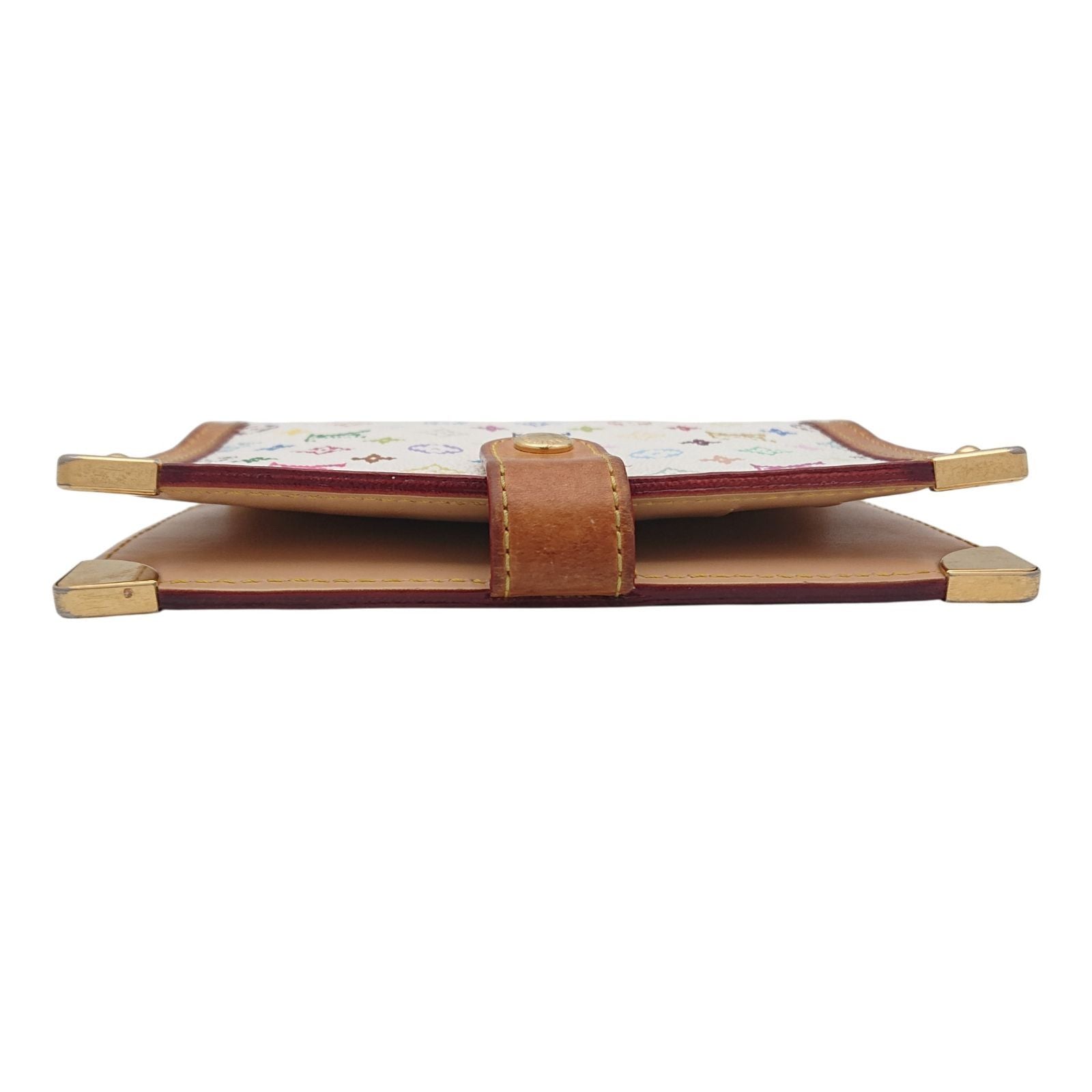 Louis Vuitton Agenda PM Monogram Multicolor Notebook Cover System White Blanc — view 4