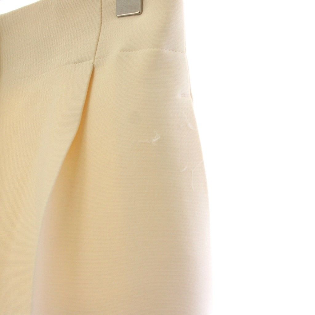 Celine Phoebe Philo Era Wide Pants Cropped High Waist 34 White 2 — view 3