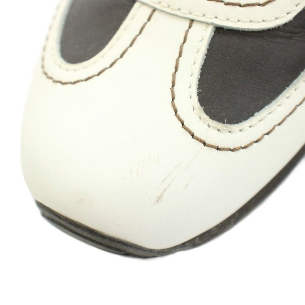 Louis Vuitton Sneakers Low Cut Perforated Leather Mesh 8 White KU — view 8