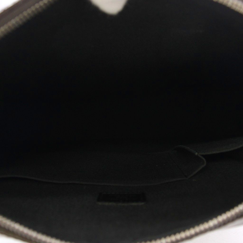 Louis Vuitton Monogram Glace Steve Shoulder Bag Brown — view 6