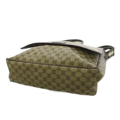 Gucci Messenger Bag GG Canvas Khaki — view 4