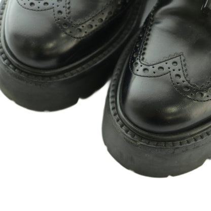 Celine Blog Triomphe Tassel Platform Shoes 36.5 Black — view 3