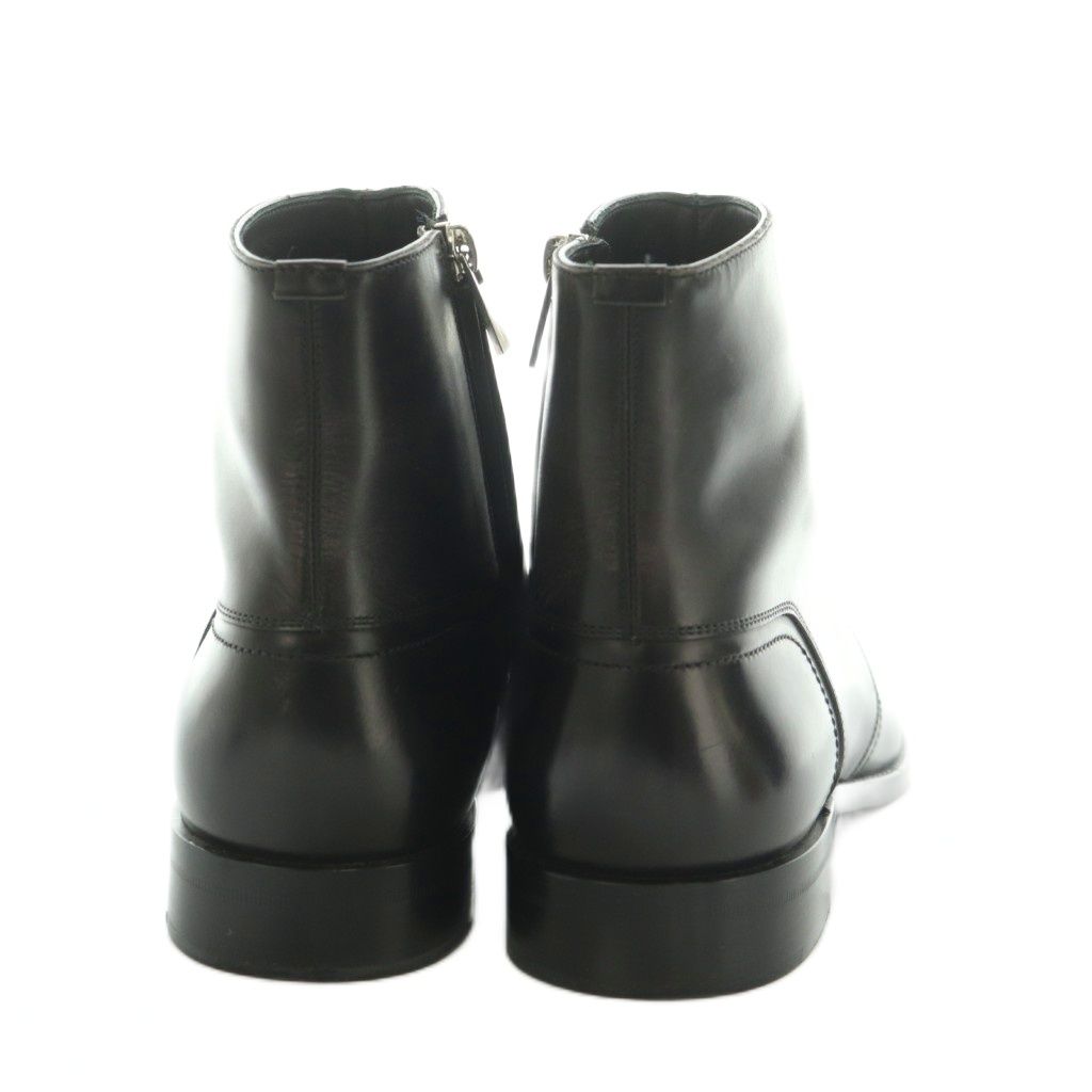 Dior Homme Side Zip Short Boots 40 Black — view 3