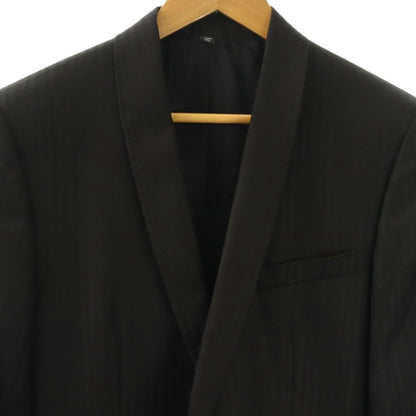 Dolce & Gabbana D&G Shadow Stripe Wool Jacket Outer Tailored 48 Black NR AD — view 3