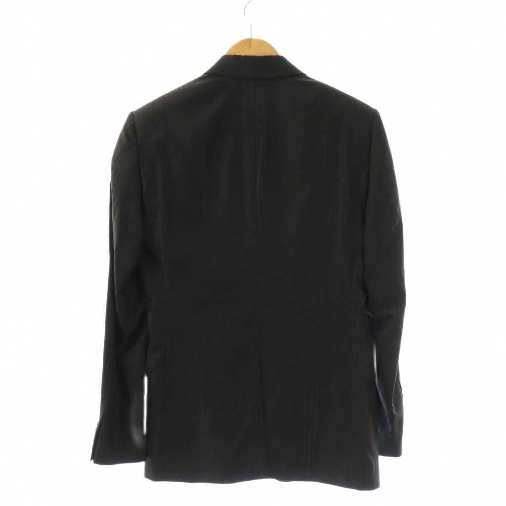 Dolce & Gabbana D&G Shadow Stripe Wool Jacket Outer Tailored 48 Black NR AD — view 2