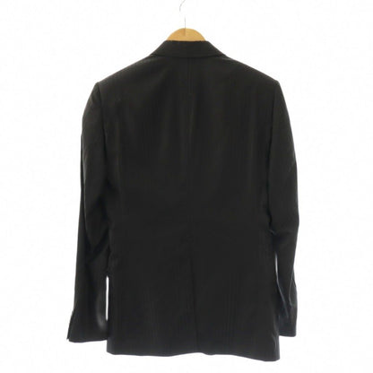 Dolce & Gabbana D&G Shadow Stripe Wool Jacket Outer Tailored 48 Black NR AD — view 2