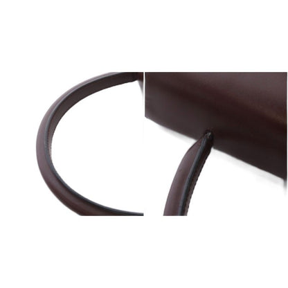 Cartier Must Line Square Bag Handbag One Handle Leather Bordeaux — view 8