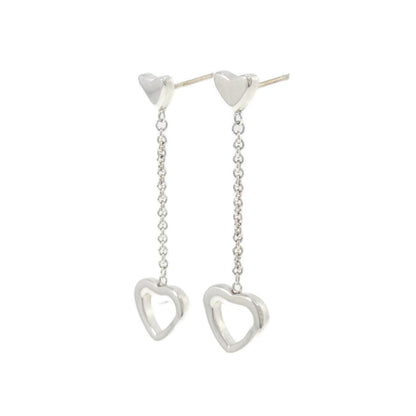 Tiffany & Co Heart Link Drop Earrings — view 2