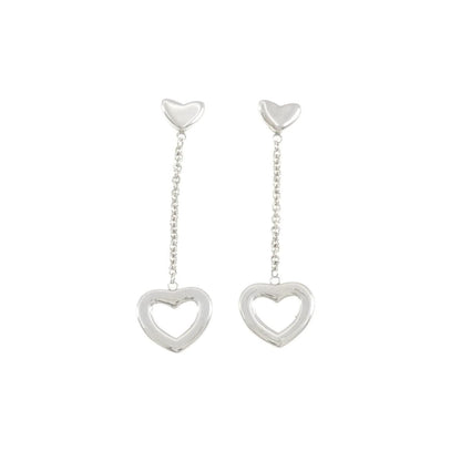 Tiffany & Co Heart Link Drop Earrings