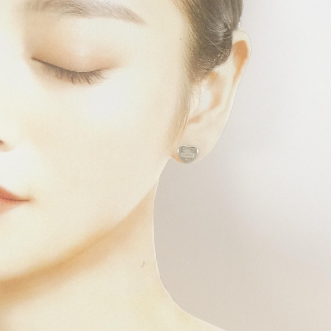 Tiffany & Co Tag Earrings — view 4