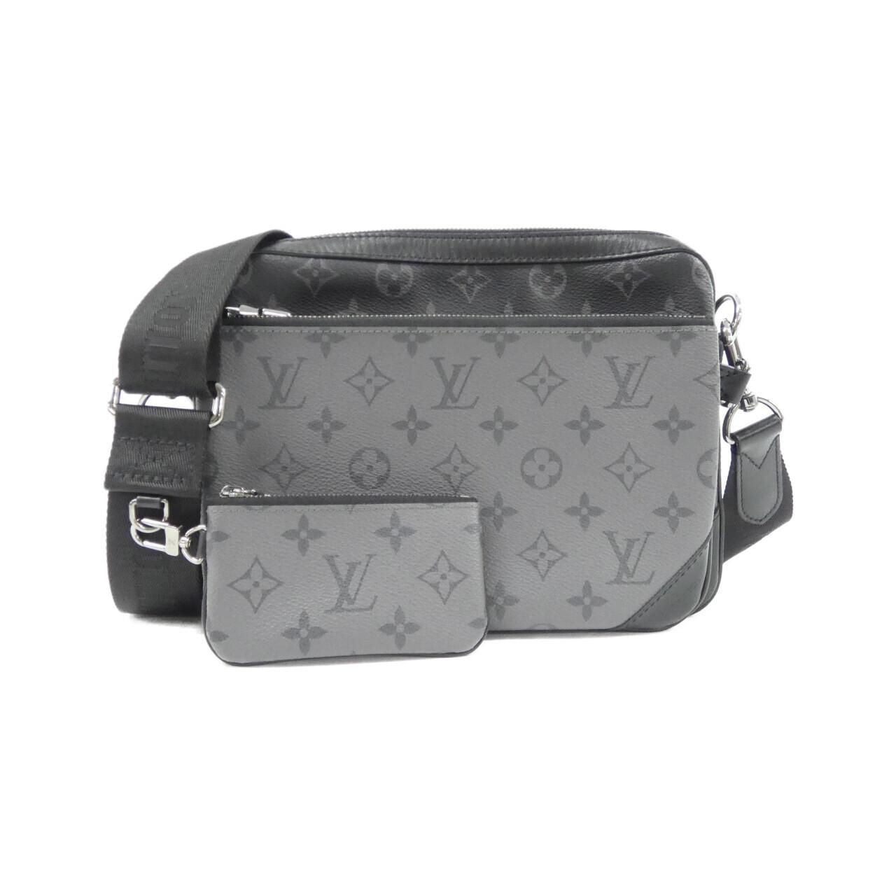 Louis Vuitton Monogram Eclipse Reverse Trio Messenger Shoulder Bag