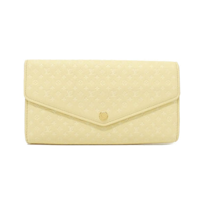 Louis Vuitton Nanog Lambskin Portefeuille Sarah Wallet