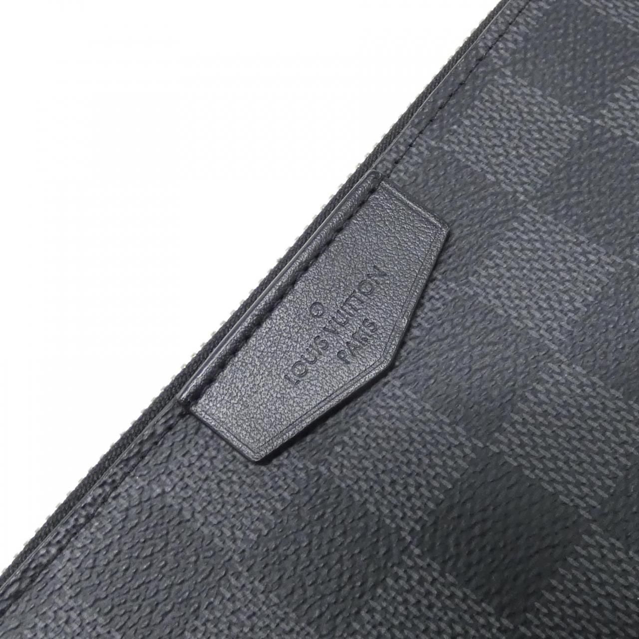 Louis Vuitton Damier Graphite Alpha Wearable Wallet Shoulder Bag — view 5