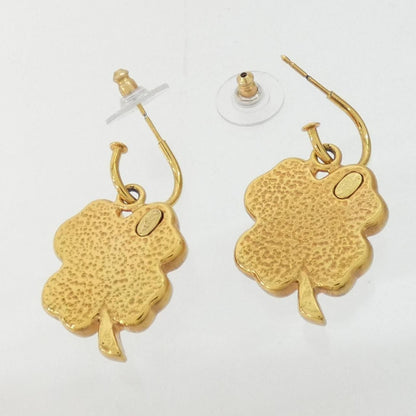Chanel Vintage Earrings Gold — view 3