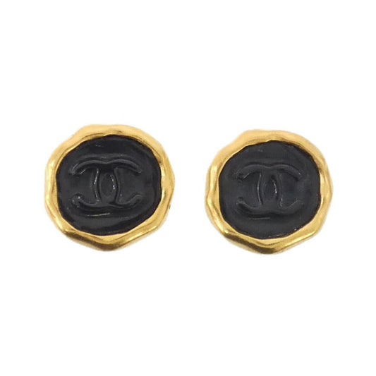 Chanel Vintage Earrings Gold