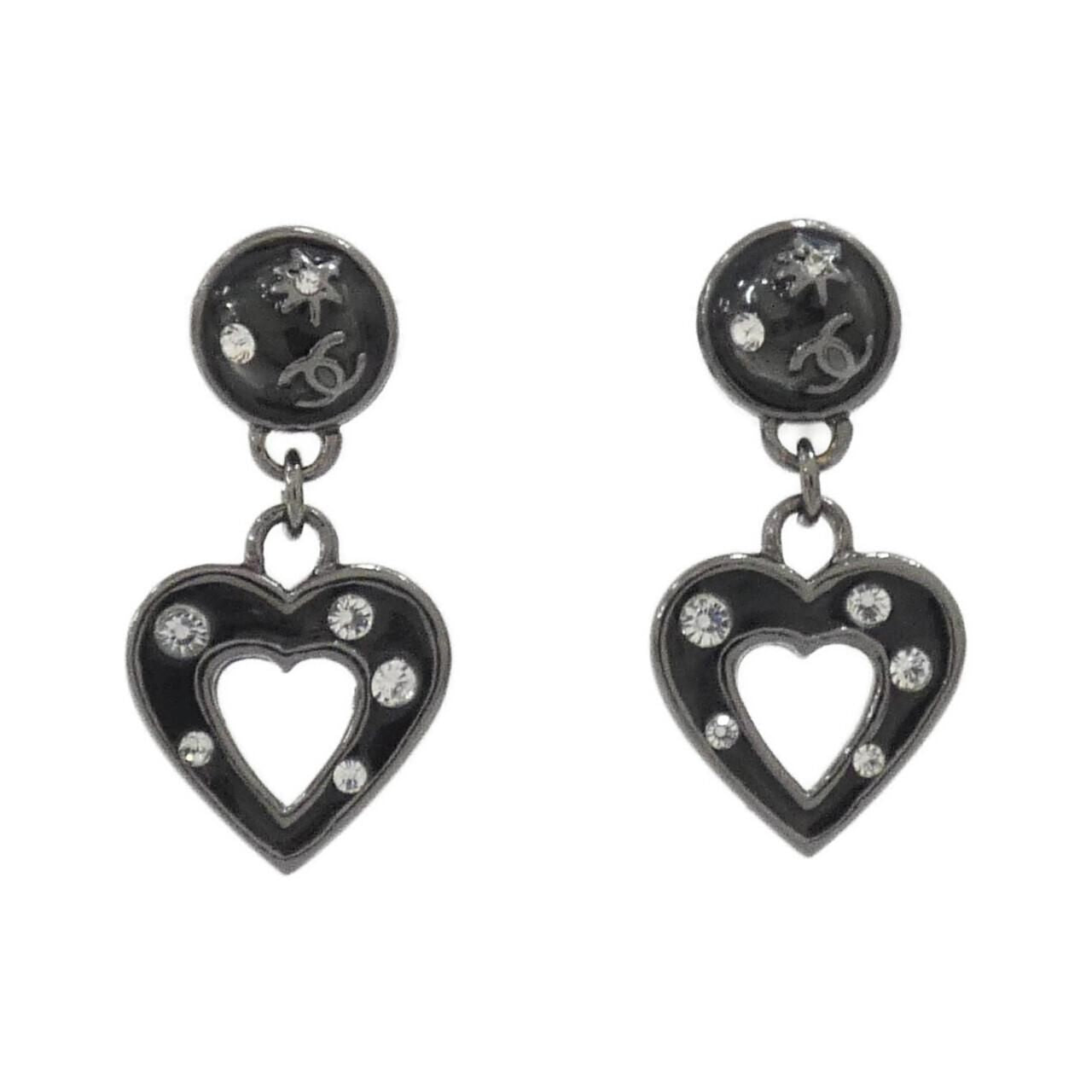 Chanel Vintage Earrings Silver