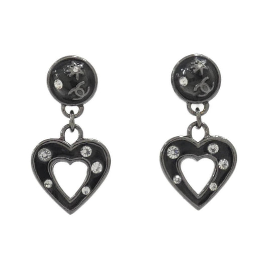 Chanel Vintage Earrings Silver