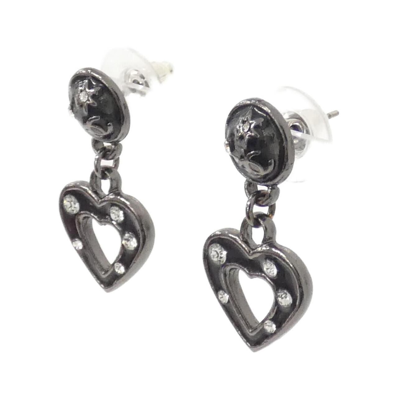 Chanel Vintage Earrings Silver — view 2