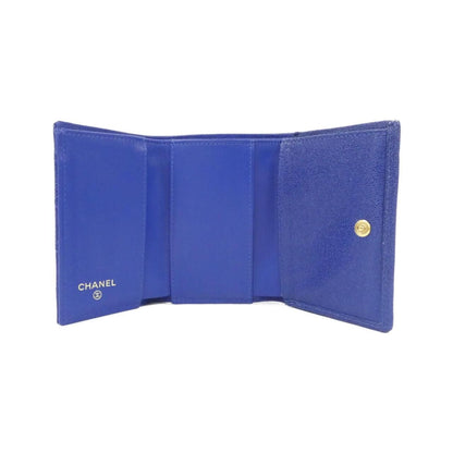 Chanel Line Wallet Blue — view 8