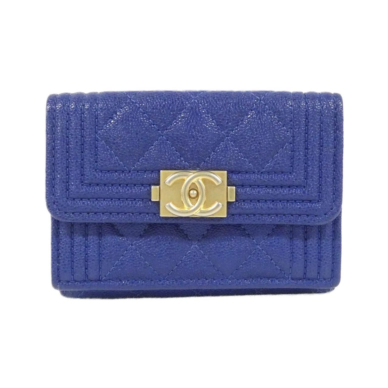 Chanel Line Wallet Blue
