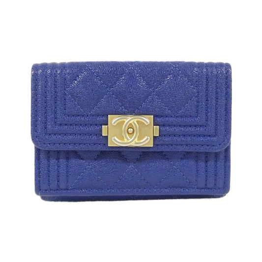 Chanel Line Wallet Blue
