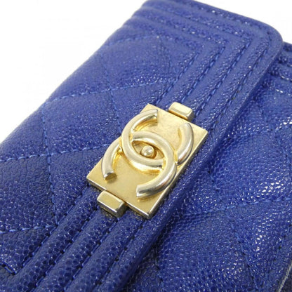 Chanel Line Wallet Blue — view 5
