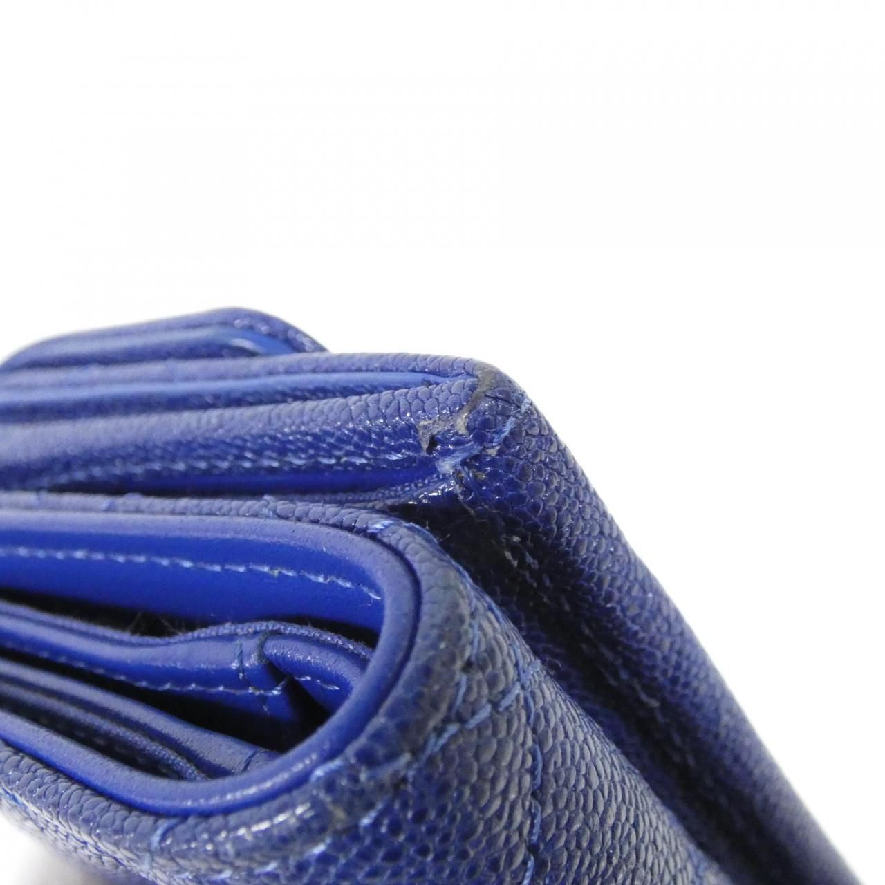Chanel Line Wallet Blue — view 4