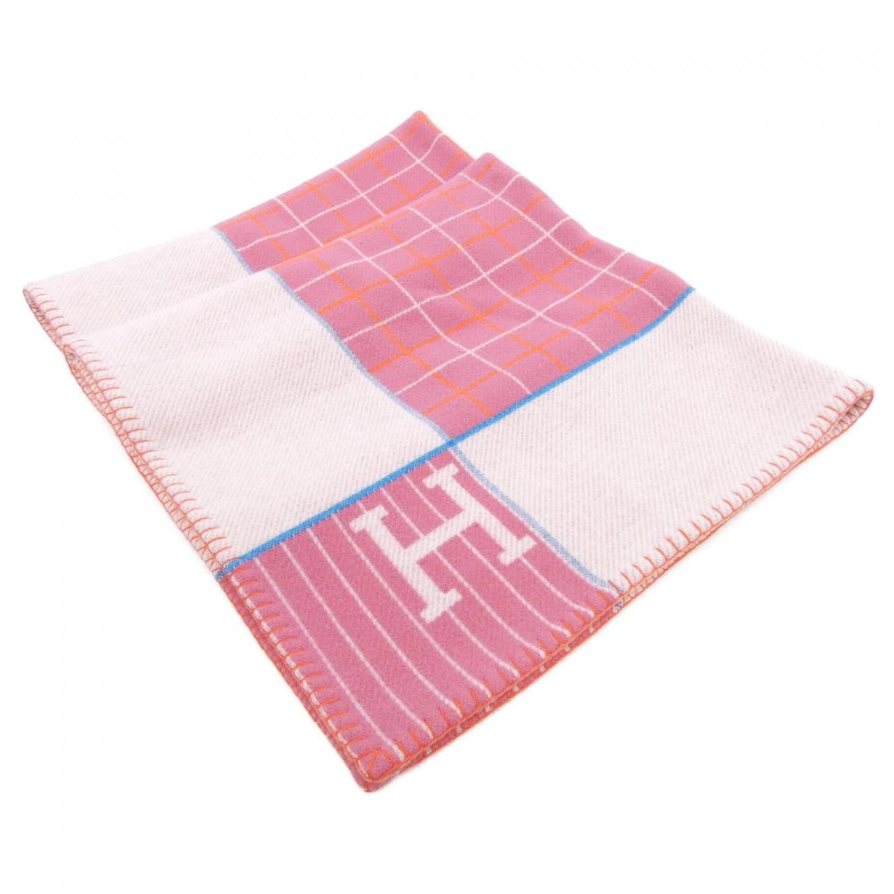 Hermes Avalon Passe Plaid Blanket