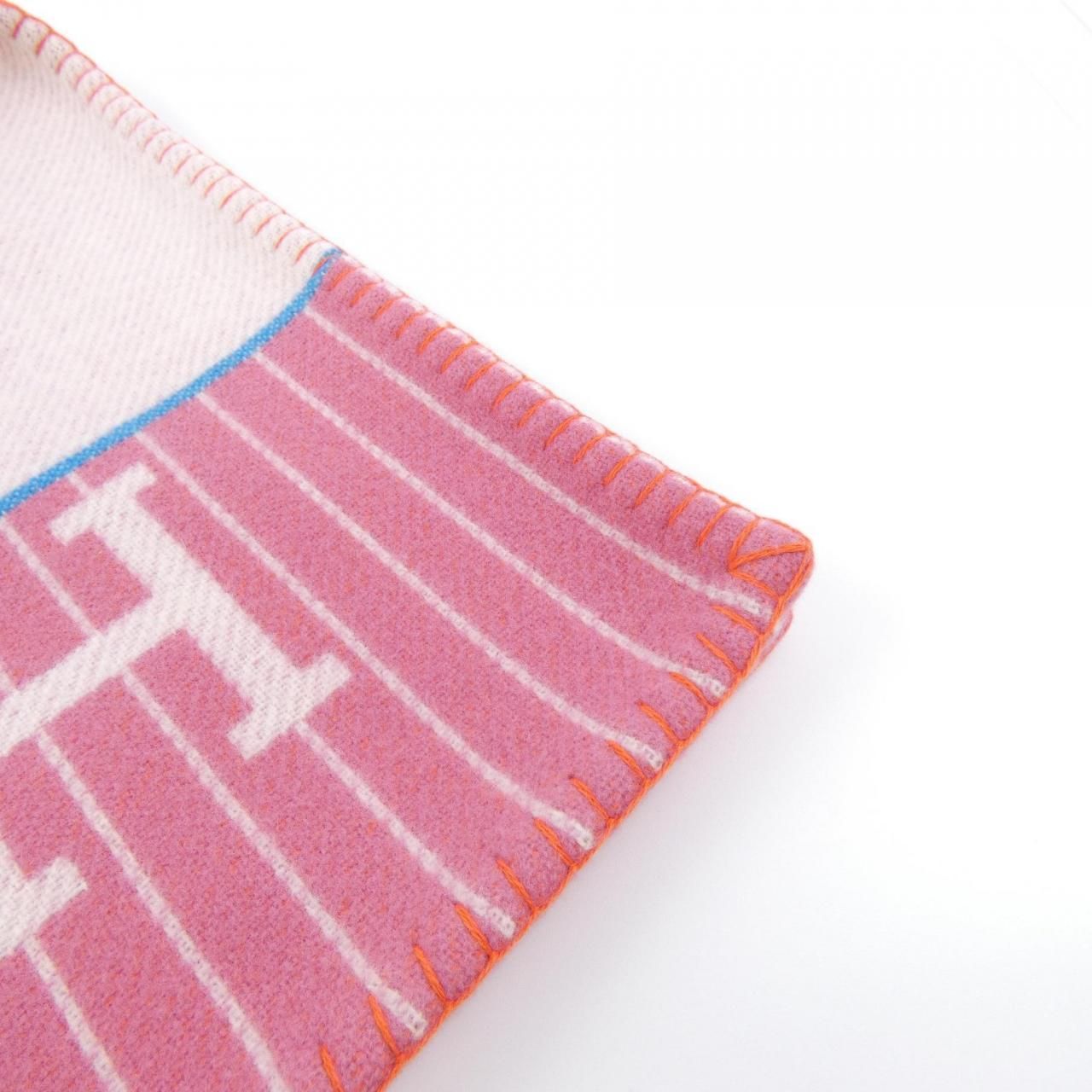 Hermes Avalon Passe Plaid Blanket — view 2