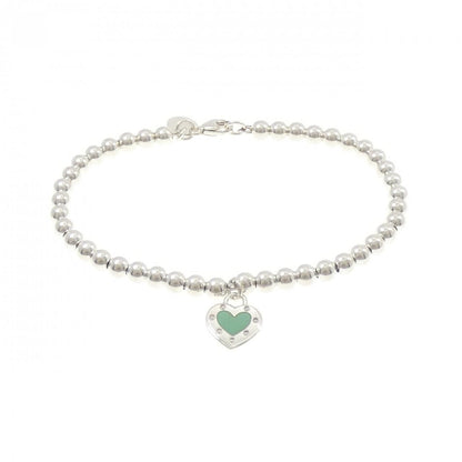 Tiffany & Co Love Heart Tag Bead Bracelet — view 3