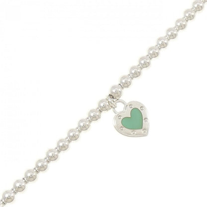 Tiffany & Co Love Heart Tag Bead Bracelet