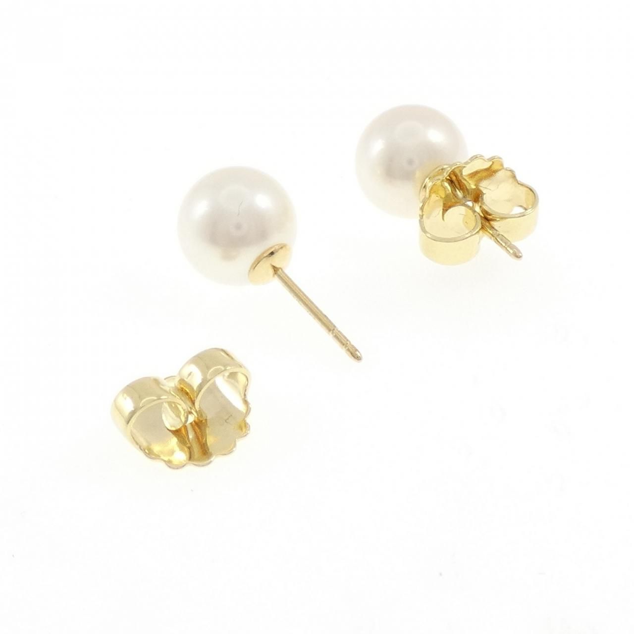 Tiffany & Co Akoya Pearl Earrings 9.3 mm — view 3