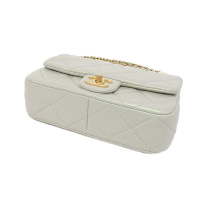 Chanel Shoulder Bag Gray — view 3