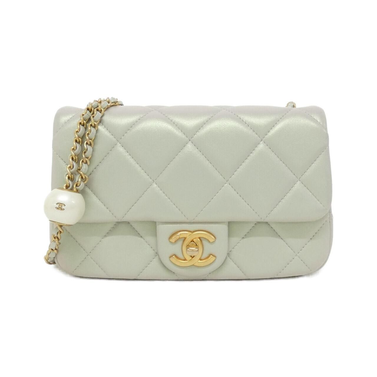 Chanel Shoulder Bag Gray