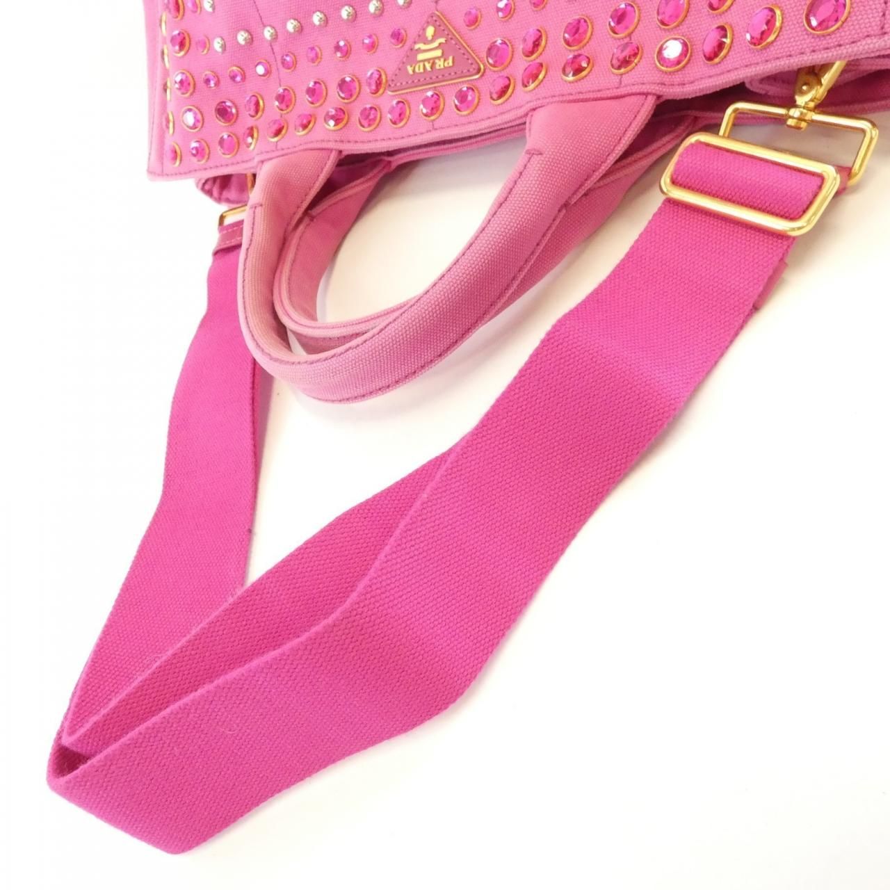 Prada Bag Handbag Gold — view 7