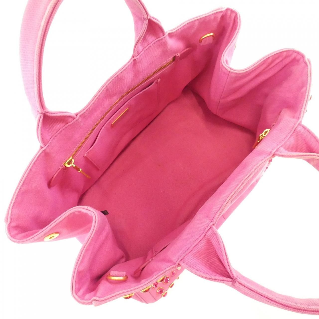 Prada Bag Handbag Gold — view 9