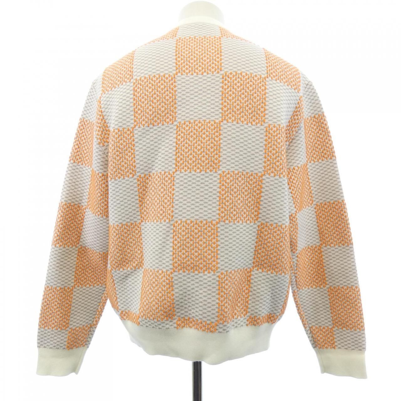 Louis Vuitton Damier Jagade Cotton Pullover Knit Sweater — view 2
